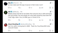 Fans respond to Malakai Black's reported attitude problem. (Image via: WrestleOps' X handle)